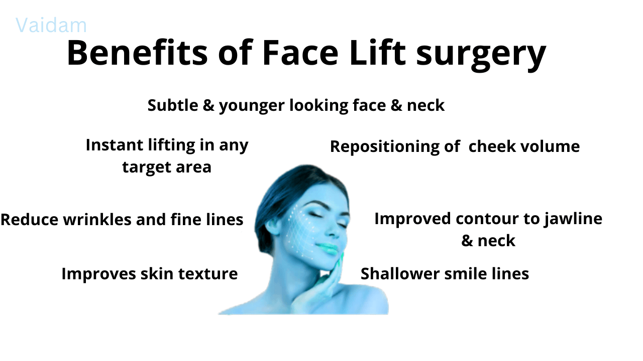 Benefits of Face Lift surgery.